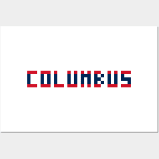 Pixel Hockey City Columbus 2017 Posters and Art